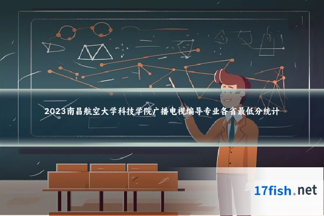2023南昌航空大学科技学院广播电视编导专业各省最低分统计