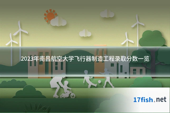 2023年南昌航空大学飞行器制造工程录取分数一览