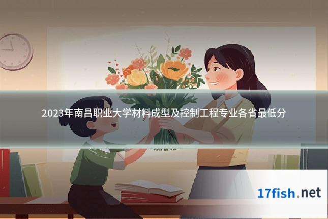 2023年南昌职业大学材料成型及控制工程专业各省最低分