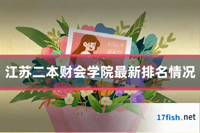 江苏二本财会学院最新排名情况