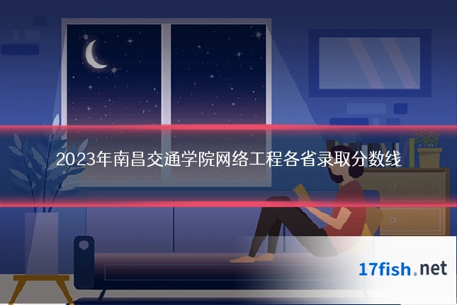 2023年南昌交通学院网络工程各省录取分数线
