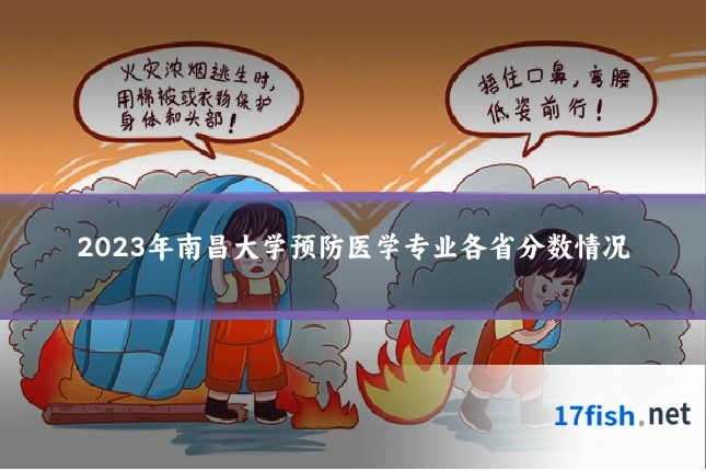 2023年南昌大学预防医学专业各省分数情况