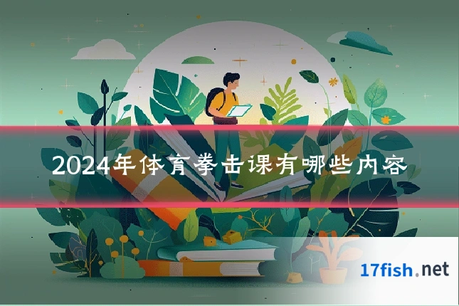 2024年体育拳击课有哪些内容