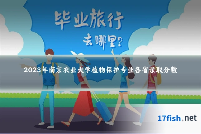 2023年南京农业大学植物保护专业各省录取分数