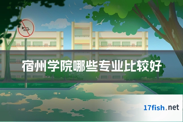 宿州学院哪些专业比较好