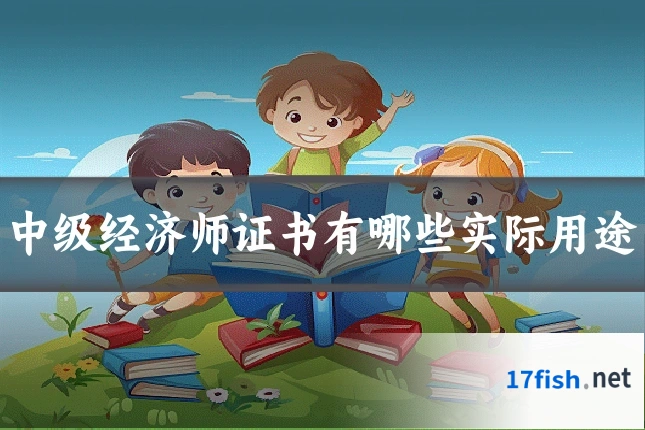 中级经济师证书有哪些实际用途