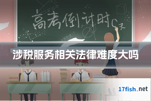 涉税服务相关法律难度大吗
