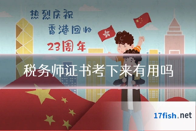税务师证书考下来有用吗