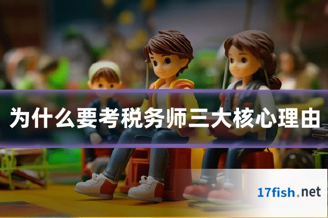 为什么要考税务师三大核心理由