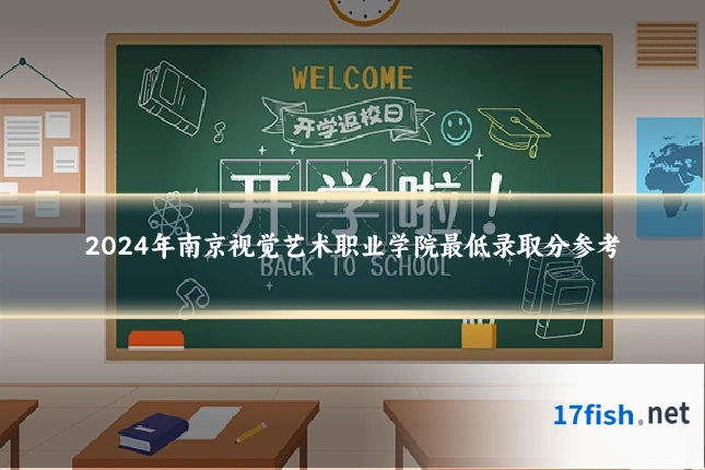 2024年南京视觉艺术职业学院最低录取分参考
