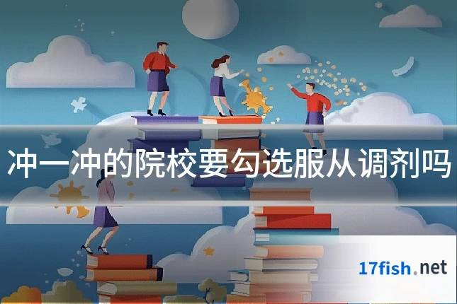 冲一冲的院校要勾选服从调剂吗
