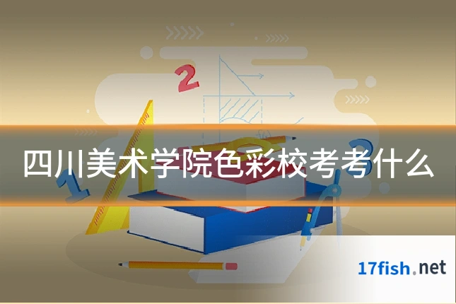 四川美术学院色彩校考考什么