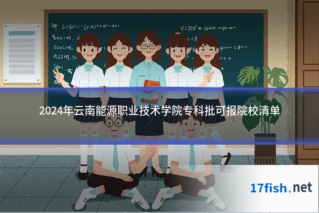 2024年云南能源职业技术学院专科批可报院校清单