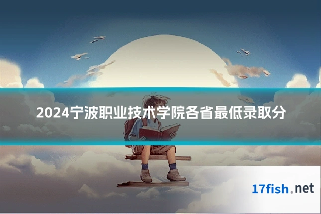 2024宁波职业技术学院各省最低录取分