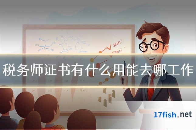 税务师证书有什么用能去哪工作