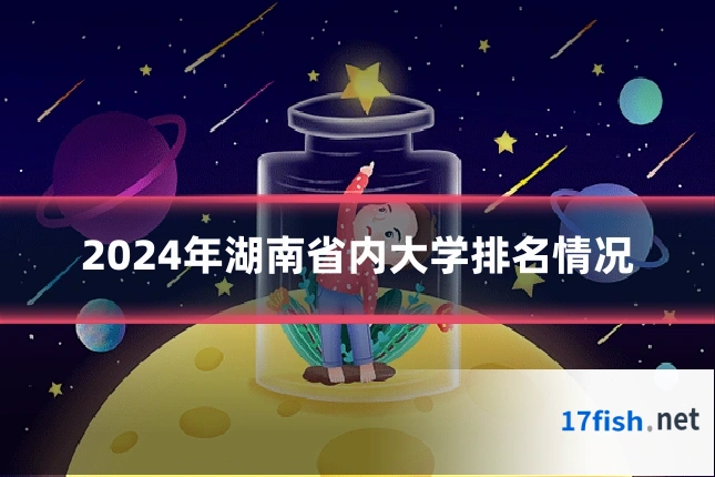 2024年湖南省内大学排名情况