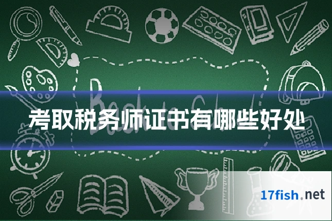考取税务师证书有哪些好处