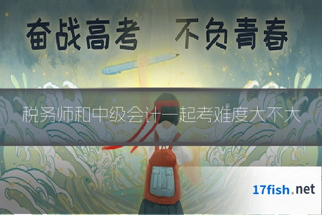 税务师和中级会计一起考难度大不大