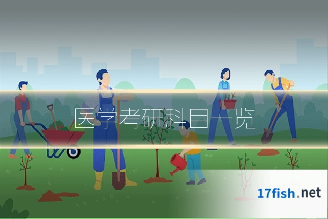 医学考研科目一览