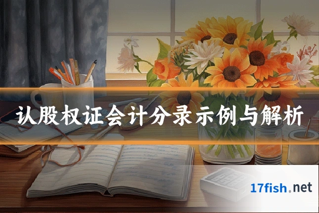 认股权证会计分录示例与解析