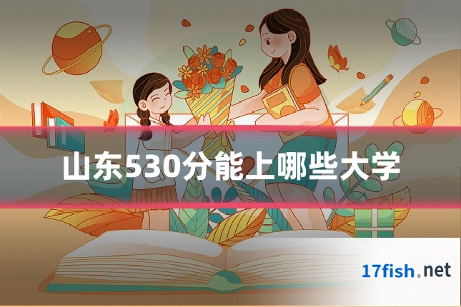 山东530分能上哪些大学