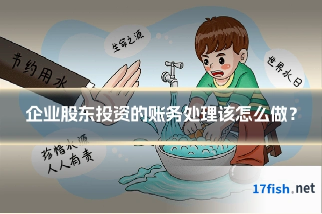 企业股东投资的账务处理该怎么做?