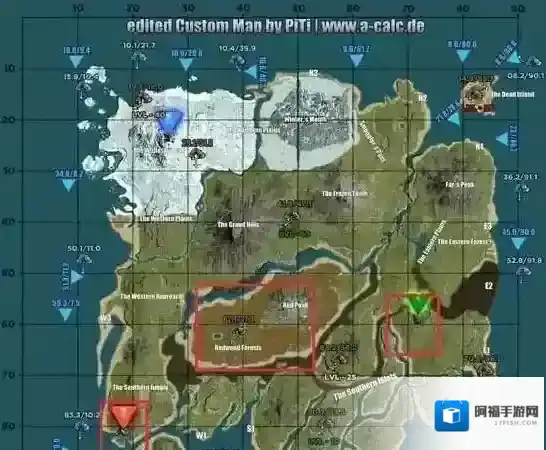 方舟生存进化手游风神翼龙位置 风神翼龙在哪里抓