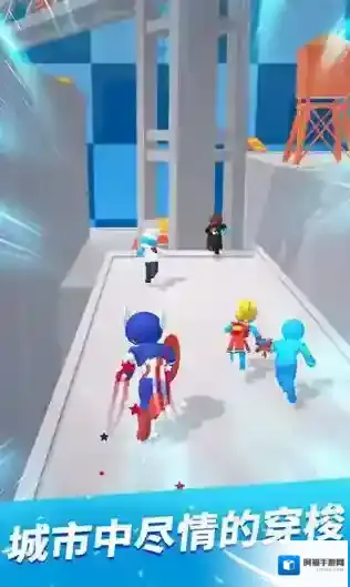 跑酷比赛自由跑跑酷