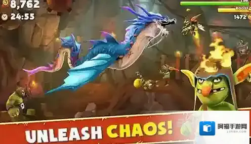 饥饿龙无限金币无限钻石版能力