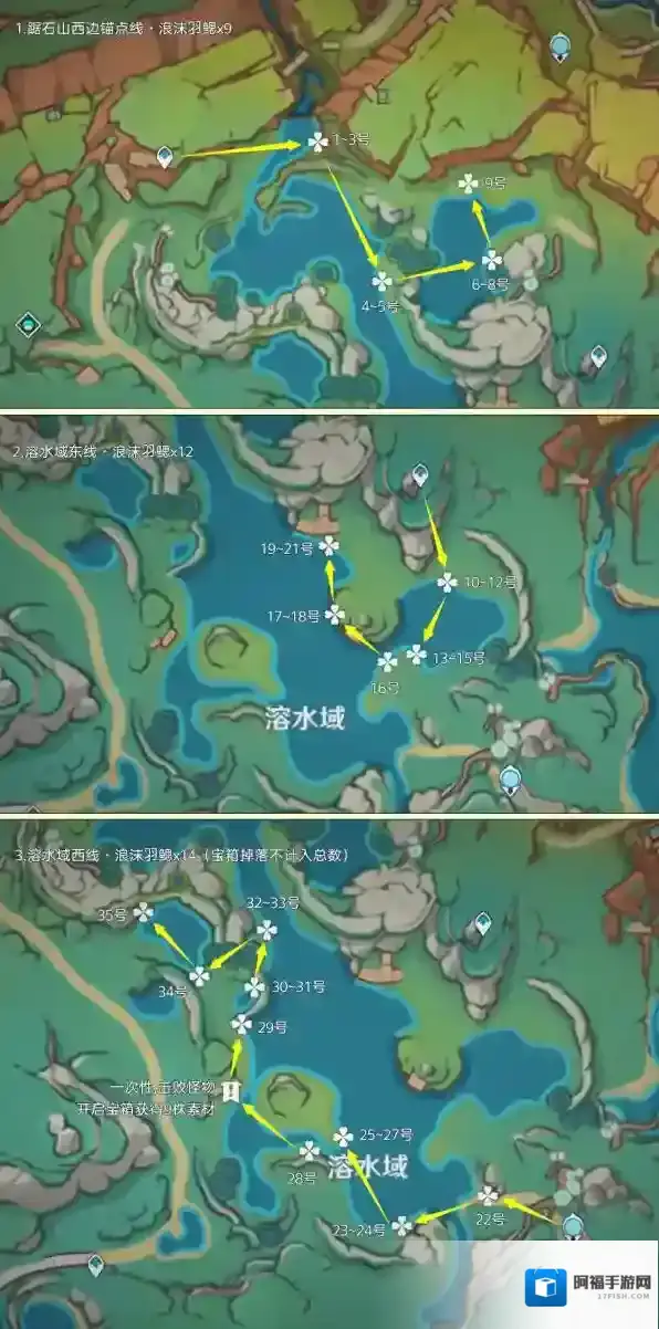 原神浪沫羽鳃在哪采集 原神浪沫羽鳃采集路线