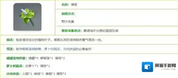 原神薄荷采集位置一览