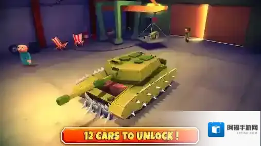 僵尸越野狩猎汽车