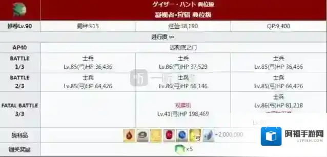 命运冠位指定枪阶光