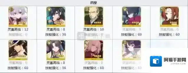 命运冠位指定三星