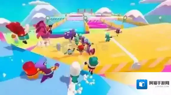 糖豆人冠军淘汰赛这样子